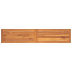 Banc de jardin 180x35x45 cm bois massif d'acacia 