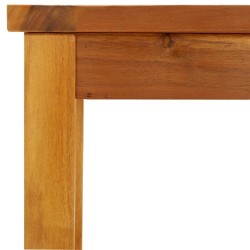 Banc de jardin 180x35x45 cm bois massif d'acacia 