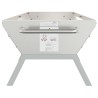 Plateau pour barbecue Argenté 158x42x31 cm Acier inoxydable 