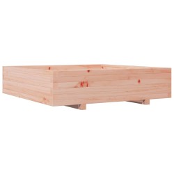 Jardinière 100x100x26,5 cm bois massif de douglas 
