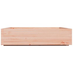 Jardinière 100x100x26,5 cm bois massif de douglas 
