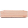 Jardinière 100x100x26,5 cm bois massif de douglas 