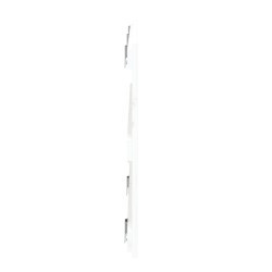 Tête de lit murale Blanc 185x3x60 cm Bois massif de pin 