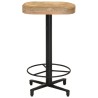 Tabourets de bar lot de 2 66 cm bois de manguier massif 