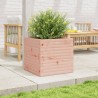 Jardinière 50x50x46 cm bois massif douglas 