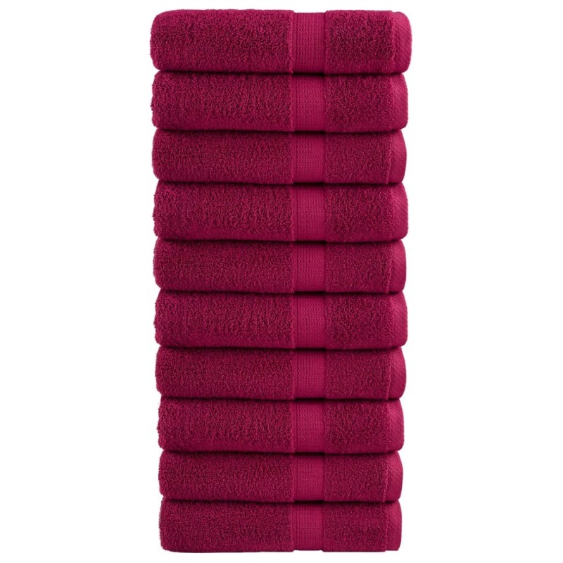 Serviettes de douche de qualité supérieure SOLUND 10 pcs 