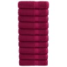 Serviettes de douche de qualité supérieure SOLUND 10 pcs 