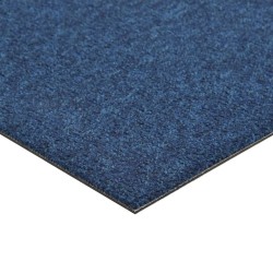 Dalles de tapis de sol 20 pcs 5 m² 50x50 cm Bleu foncé 