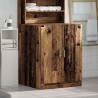 Meuble pour machine à laver vieux bois 70,5x71,5x91,5 cm 