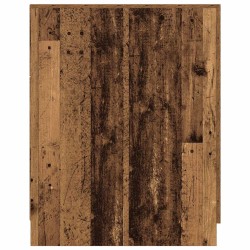 Meuble pour machine à laver vieux bois 70,5x71,5x91,5 cm 