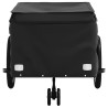 Remorque de vélo noir 45 kg fer 