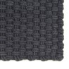 Tapis rectangulaire Anthracite 160x230 cm Coton 