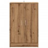 Armoire à chaussures chêne artisanal bois d'ingénierie 