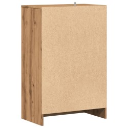 Armoire à chaussures chêne artisanal bois d'ingénierie 