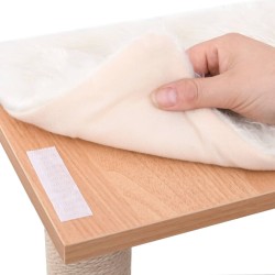 Arbre à chat avec tapis à gratter en sisal 129 cm 