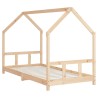 Cadre de lit pour enfant 90x190 cm Bois de pin massif 