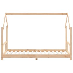 Cadre de lit pour enfant 90x190 cm Bois de pin massif 