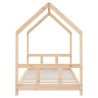 Cadre de lit pour enfant 90x190 cm Bois de pin massif 