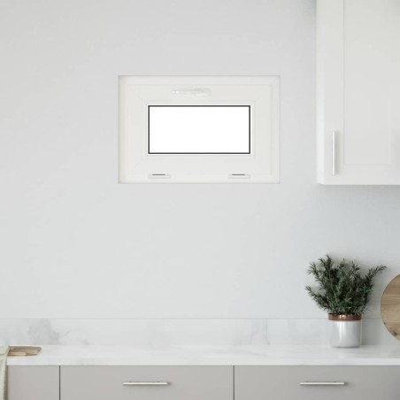 Fenêtre sous-sol RISOR 60x40 cm inclinable 3vitrages anthracite 