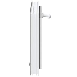 Fenêtre sous-sol RISOR 60x40 cm inclinable 3vitrages anthracite 