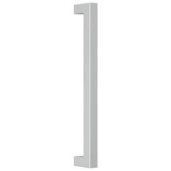 Poignées d'armoire 20 pcs argenté 192 mm acier inoxydable 