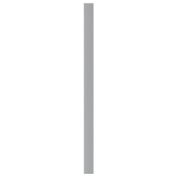 Poignées d'armoire 20 pcs argenté 192 mm acier inoxydable 