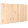 Tête de lit murale 204x3x110 cm Bois massif de pin 