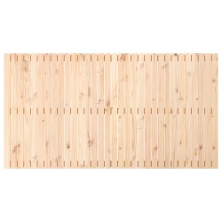 Tête de lit murale 204x3x110 cm Bois massif de pin 