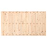Tête de lit murale 204x3x110 cm Bois massif de pin 