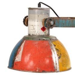Lampe suspendue industrielle 25 W Multicolore 111 cm E27 