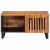 Table basse 80x51x40 cm bois massif d'acacia 