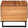 Table basse 80x51x40 cm bois massif d'acacia 
