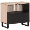 Armoire lavabo de bain 62x34x58 cm bois massif de manguier 