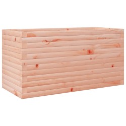 Jardinière 90x40x45,5 cm bois massif douglas 