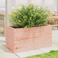 Jardinière 90x40x45,5 cm bois massif douglas 