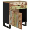 Table de chevet 50x33x60cm Bois de récupération et d'ingénierie 