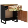 Table de chevet 50x33x60cm Bois de récupération et d'ingénierie 