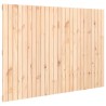 Tête de lit murale 159,5x3x110 cm Bois massif de pin 