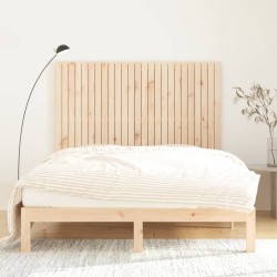 Tête de lit murale 159,5x3x110 cm Bois massif de pin 
