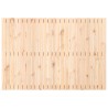 Tête de lit murale 159,5x3x110 cm Bois massif de pin 