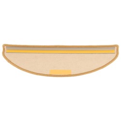 Tapis d'escalier auto-adhésifs 15 pcs Orange 65x21x4 cm 