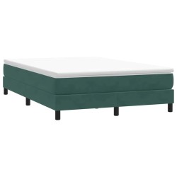 Sommier à lattes de lit sans matelas 160x210 cm velours 