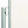 Auvent latéral rétractable de patio 180x600 cm Crème 