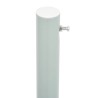 Auvent latéral rétractable de patio 180x600 cm Crème 