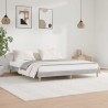 Cadre de lit sans matelas sonoma gris 120x200cm bois ingénierie 