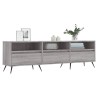 Meuble TV sonoma gris 150x30x44,5 cm bois d'ingénierie 