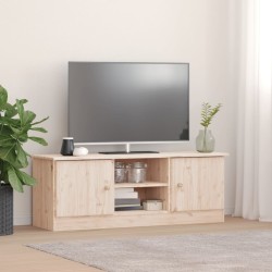 Meuble TV ALTA 112x35x41 cm bois massif pin 