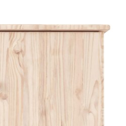 Meuble TV ALTA 112x35x41 cm bois massif pin 