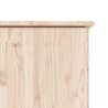 Meuble TV ALTA 112x35x41 cm bois massif pin 