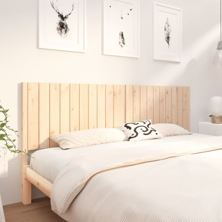 Tête de lit 205,5x4x100 cm Bois massif de pin 